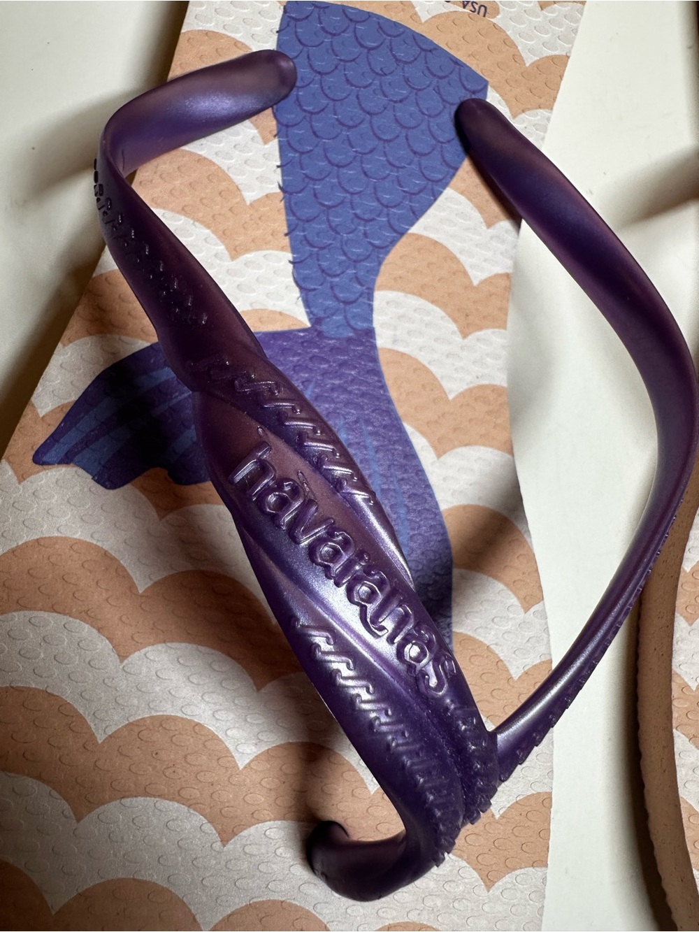 Flip-flop sandal strap